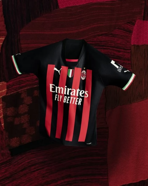 Maillot de Foot AC Milan Ibrahimović 11 Tenue Domicile 2022/23